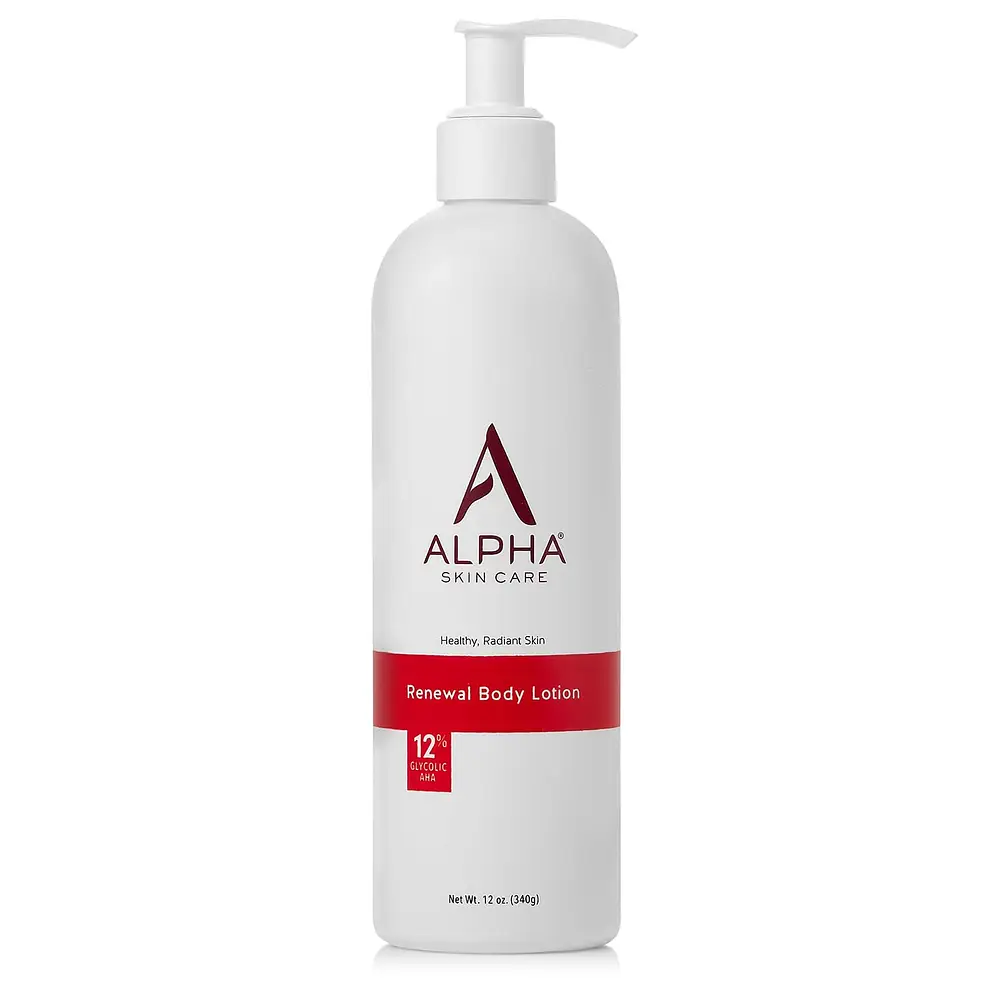 Alpha skincare 12% glycolic AHA renewal body lotion